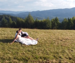 Plener ślubny w górach