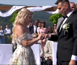 Ślub cywilny w ogrodzie